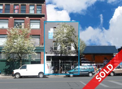 Sold 103 & 105 E Hastings Street